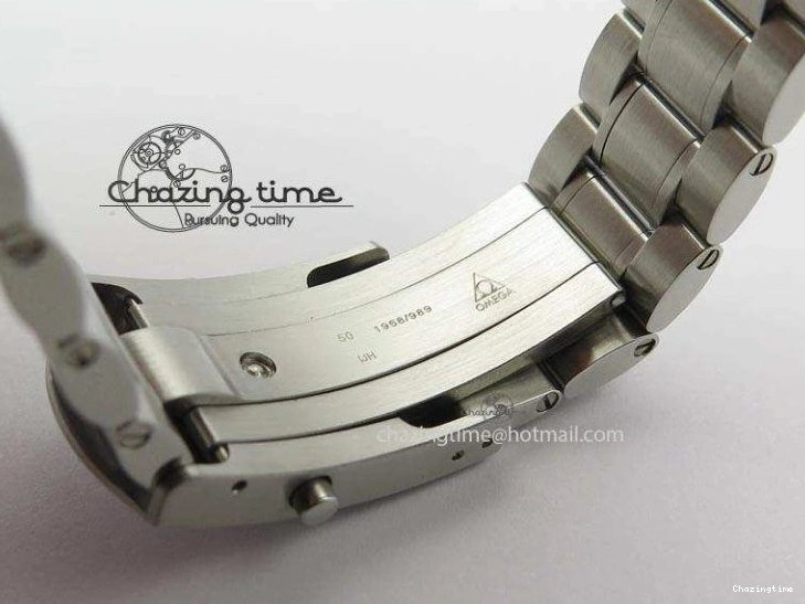 1222 Speedmaster SS 2013 Pro Racing On SS Bracelet Manual Winding Chrono Movement UrbanStyle 8230